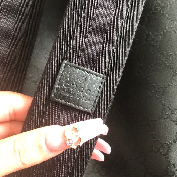 Gucci monogram backpack - Picture 2 of 2